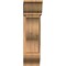 Ekena Millwork Funston Traditional Smooth Bracket w/ Offset Brace, Western Red Cedar, 7 1/2"W x 20"D x 28"H BKT0806X20X28FST01SWR - alternate 2